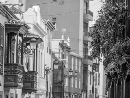 the island of La Plamaの写真素材