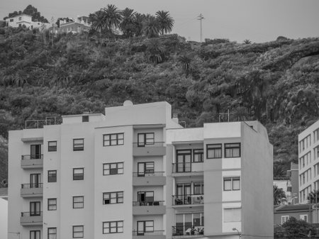 the island of La Plamaの写真素材