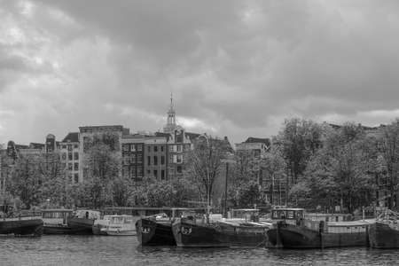 Amsterdam in the Netherlandsの写真素材