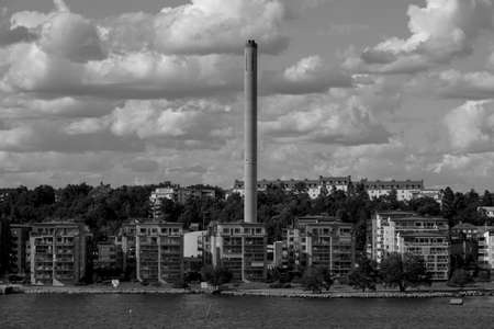 stockholm and the baltic seaの写真素材