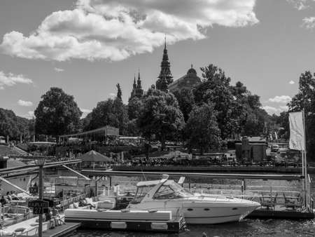 stockholm and the baltic seaの写真素材