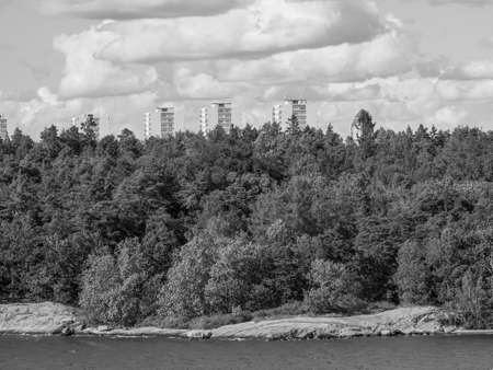 stockholm and the baltic seaの写真素材