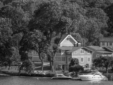 stockholm and the baltic seaの写真素材