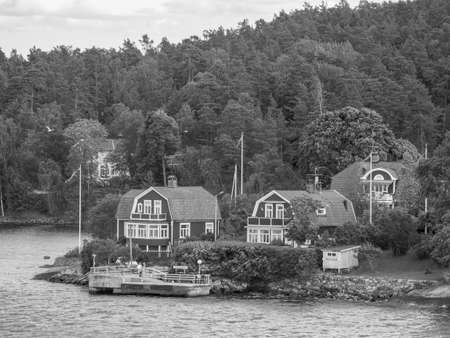 stockholm and the baltic seaの写真素材