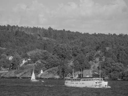 stockholm and the baltic seaの写真素材