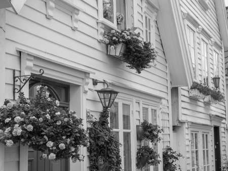 the city of Stavangerの写真素材