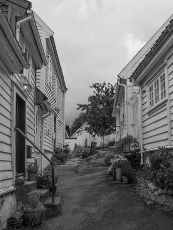 the city of Stavangerの写真素材