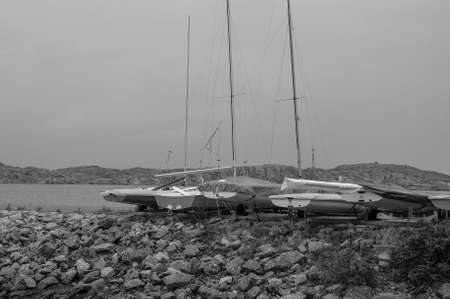 the coastline of swedenの写真素材