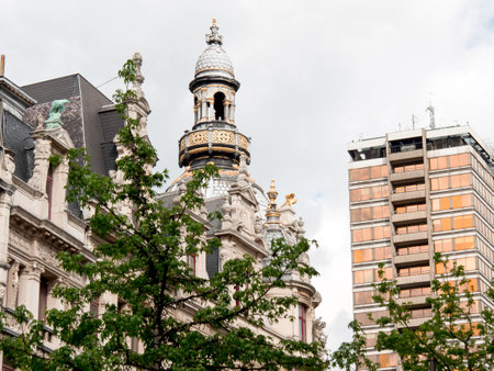 the city of Antwerpの写真素材