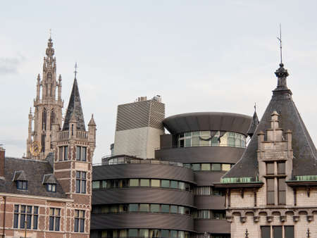 the city of Antwerpの写真素材