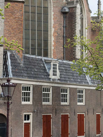 the dutch city Amsterdamの写真素材