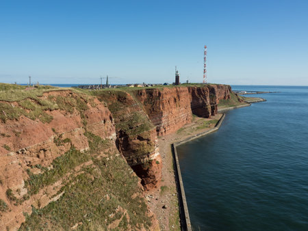 Helgoland in the north seaの写真素材