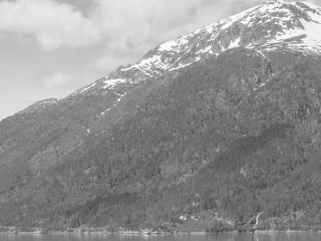 Eidfjord in Norwayの写真素材