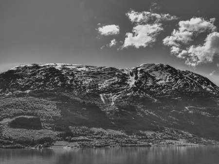 Eidfjord in Norwayの写真素材