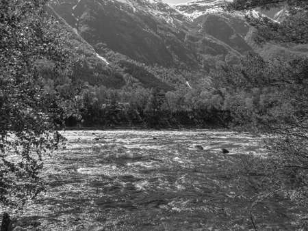 Eidfjord in Norwayの写真素材