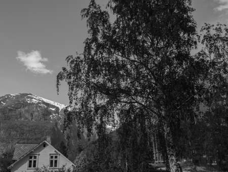 Eidfjord in Norwayの写真素材
