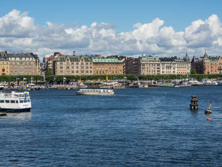 Stockholm City in Swedenの写真素材