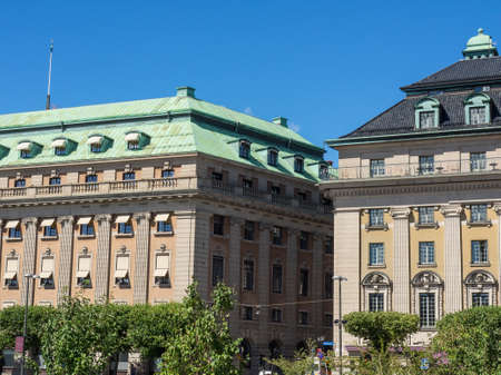 Stockholm City in Swedenの写真素材
