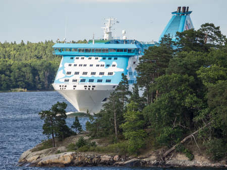 stockholm and the baltic seaの写真素材