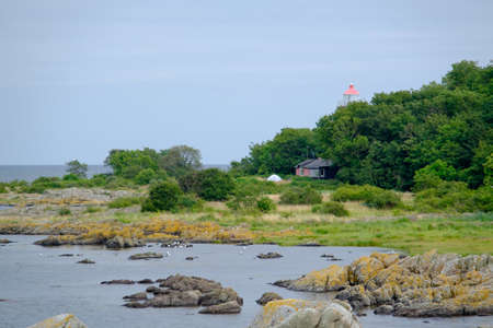 Svaneke on Bornholm islandの写真素材