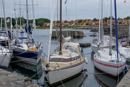 Svaneke on Bornholm islandの写真素材