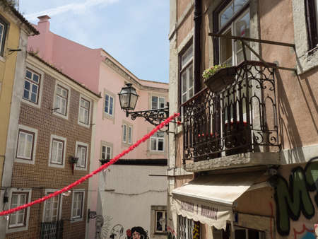 the city of Lisbonの写真素材