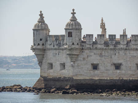 Lisbon at the tagus river