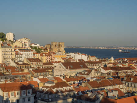 lisbon in portugalの写真素材