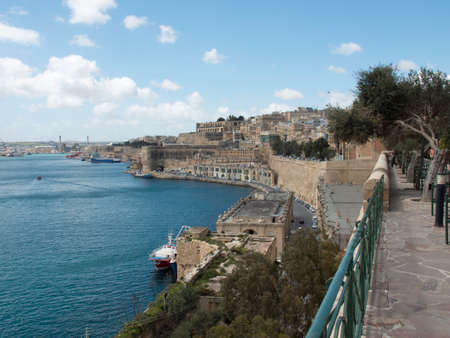 Valetta on Malta islandの写真素材