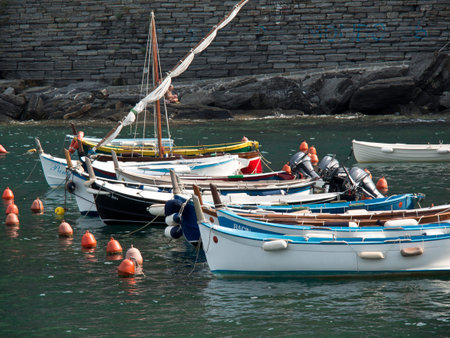 Cinque Terre in Italyの写真素材