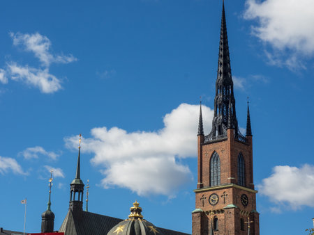 Stockholm City in Swedenの写真素材
