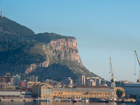 Palermo city in italyの写真素材