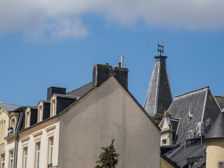 the city of Luxembourgの写真素材