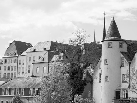 the city of Luxembourgの写真素材