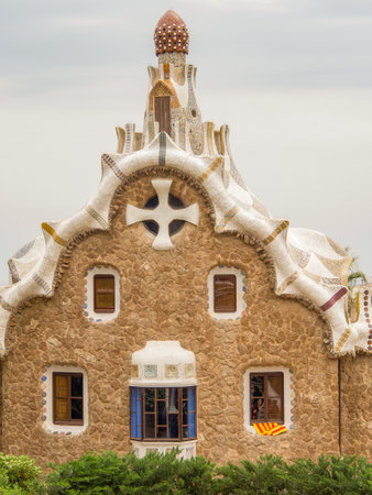 barcelona city in spainの写真素材