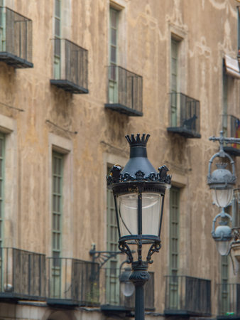 barcelona city in spainの写真素材