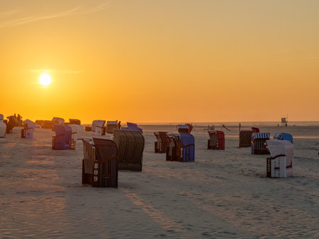 Juist island in the german north seaの写真素材