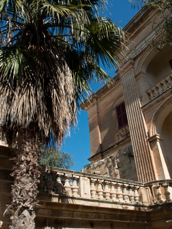 the island of Malta in the Mediterranean seaの写真素材