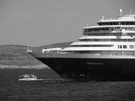 Malta island in the Mediterranean seaの写真素材