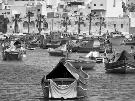 Malta island in the Mediterranean sea