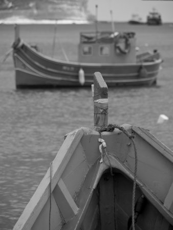 Malta island in the Mediterranean seaの写真素材