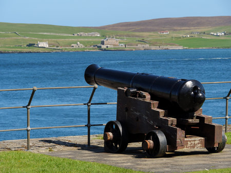 Lerwick and the Shetland Islandsの写真素材