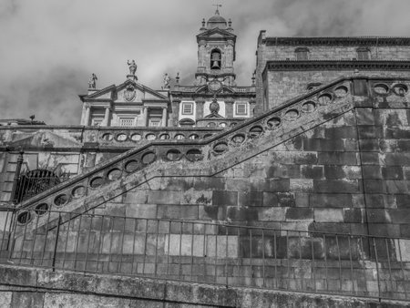 the city of Porto at the Douro river