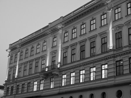 the city of Vienna in Austriaの写真素材