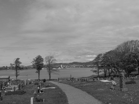 the city of Haugesund in Norwayの写真素材