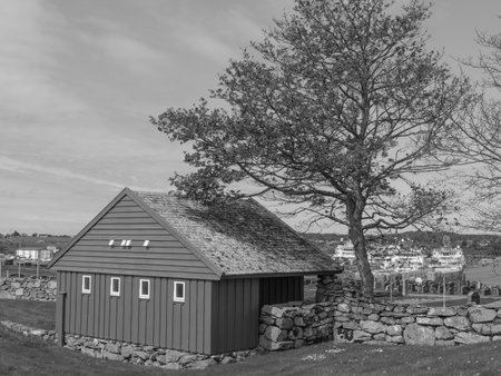 the city of Haugesund in Norwayの写真素材