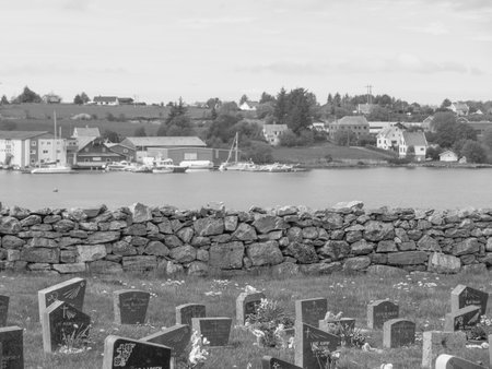 the city of Haugesund in Norwayの写真素材