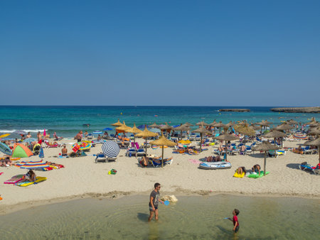 the island of Mallorca in Spainの写真素材