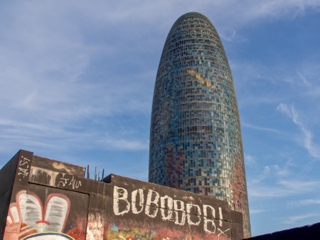 Barcelona city in Spainの写真素材