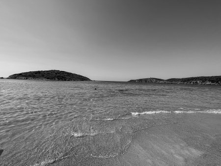 the island of Sardinia in Italyの写真素材